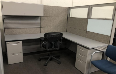 Herman Miller Ethospace 67"H 6'x6' Cubicle