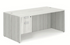 Classic Series Laminate Desk with Hanging Storage