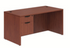 Classic Series Laminate Desk with Hanging Storage