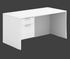 Classic Series Laminate Desk with Hanging Storage