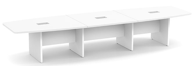 Classic Series Boat Shaped Conference Table