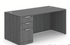 Classic Series Straight Desk with Storage