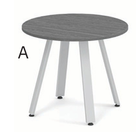 Round Melamine Laminate Tabletop