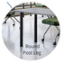 Modular Flextable with Round Post Legs (30")
