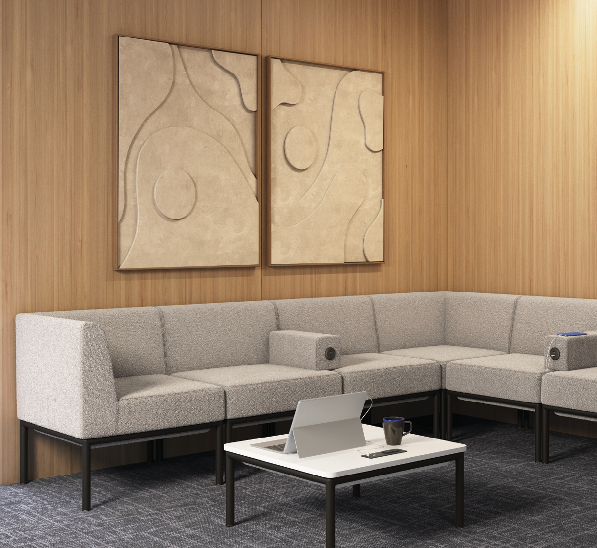 Konfurb Konnect Reception Seating