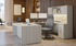 Classic Series Laminate Bow Front Desk Shell