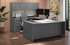 Classic Series Laminate Bow Front Desk Shell