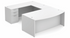 Classic Series Laminate Bow Front Desk Shell