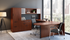 Classic Series Laminate Bullet Desk with Corner Extension