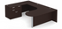 Classic Series Laminate Bullet Desk with Corner Extension
