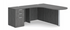 Classic Series Laminate Bullet Desk with Corner Extension