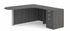 Classic Series Laminate Bullet Desk with Corner Extension
