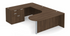 Classic Series Laminate Bullet Desk with Corner Extension
