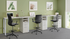 Deluxe Pedestal Box-Box-File with Open Shelving