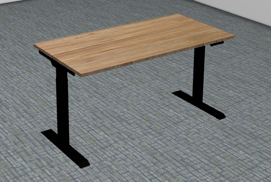 Standard Two-Stage Electric Height Adjustable Desk