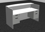 Classic Laminate Reception Desk