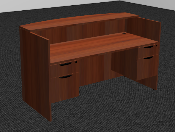 Classic Laminate Reception Desk