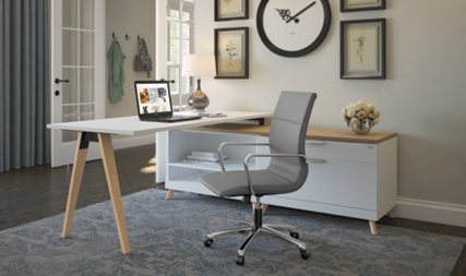 Rectangular Melamine Laminate Tabletop