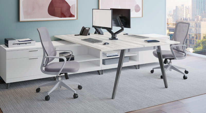 Rectangular Melamine Laminate Tabletop