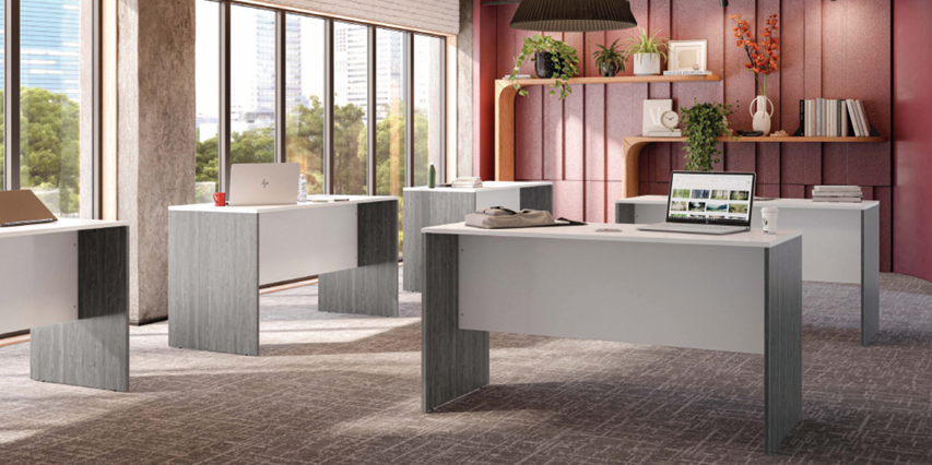 Rectangular Melamine Laminate Tabletop