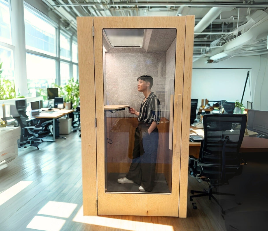 Zenbooth Solo Pro premium single-person office phone booth