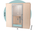 Zenbooth Duo exterior dimensions