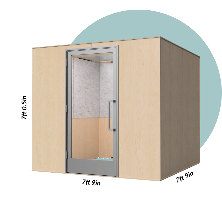 Zenbooth Quad exterior dimensions