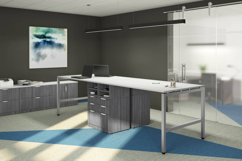 Laminate Open Pedestal Shelf