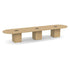 Racetrack Cube Base Conference Table