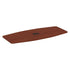 Madison Series Boat-Shaped Conference Table - Wood Legs
