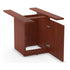 Square Top Cube Base Conference Table