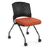 Agenda Armless Nesting Chair Orange