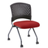 Agenda Armless Nesting Chair Red