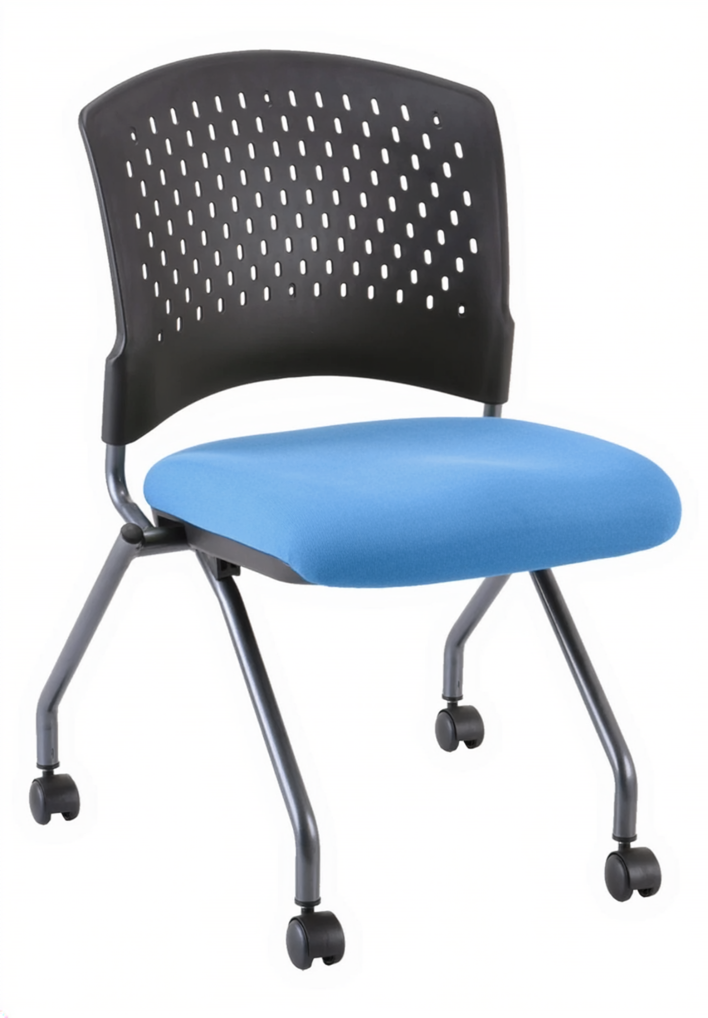 Agenda Armless Nesting Chair Sky Blue