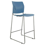 Agenda Plus Cafe Height Chair Blue