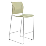 Agenda Plus Cafe Height Chair Green