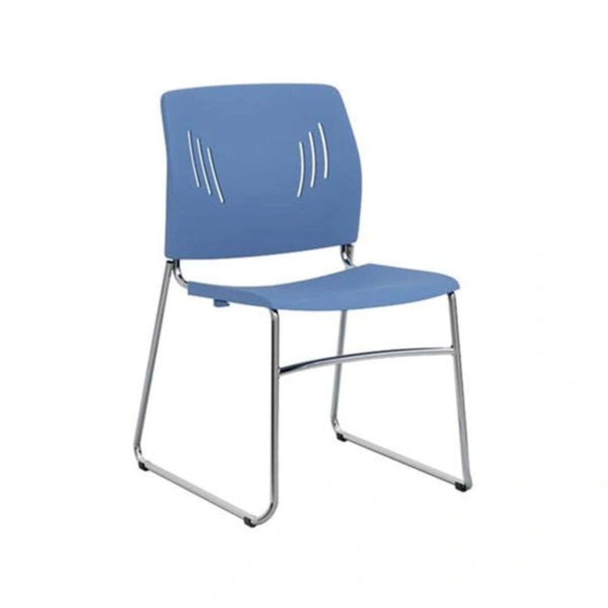 Agenda Plus Stacking Chair Blue