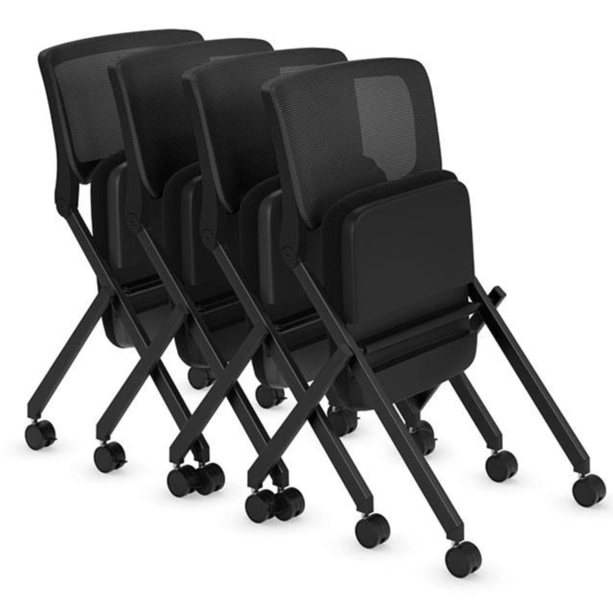 Alan Armless Nesting Guest Chairs