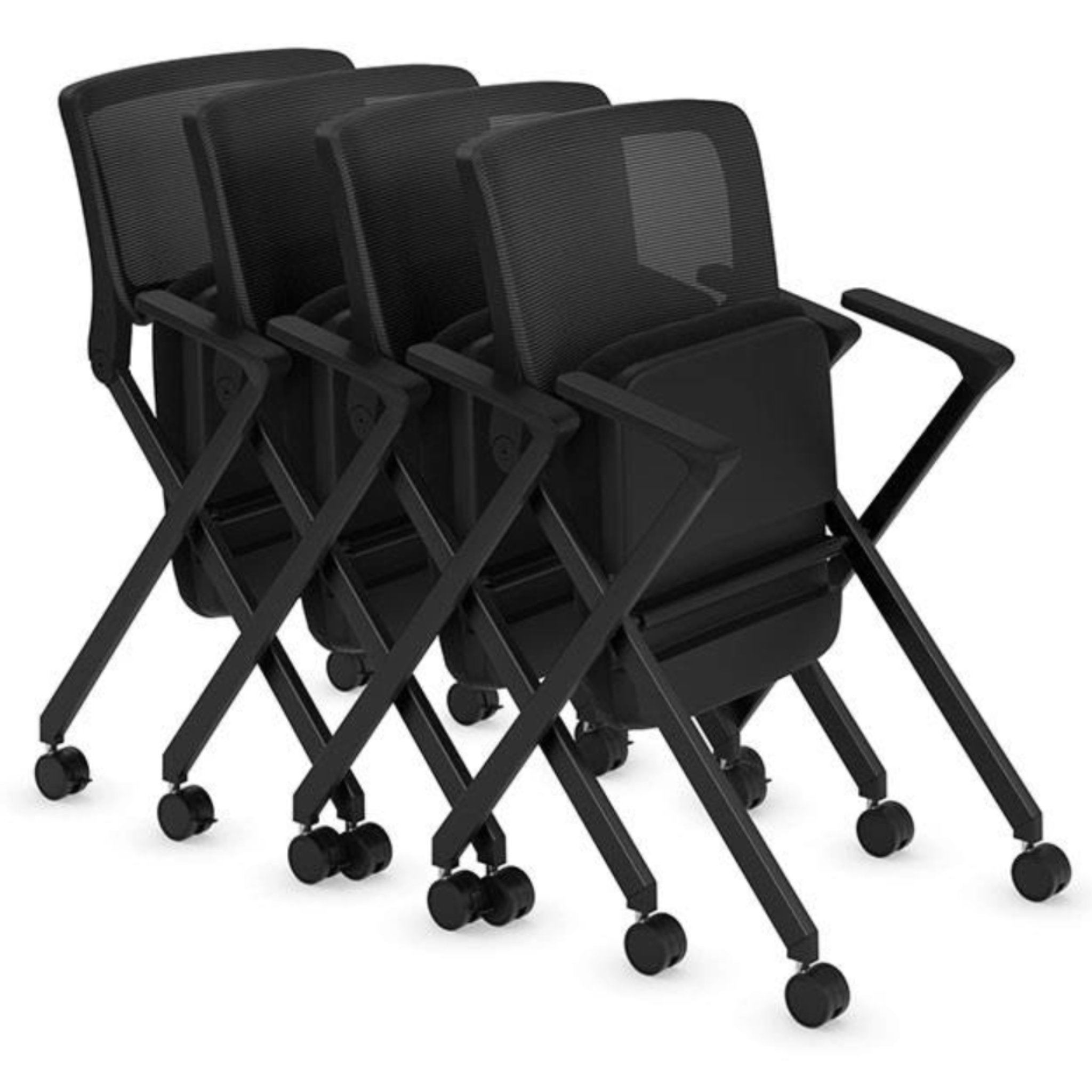 Alan Nesting Guest Chair with Arms