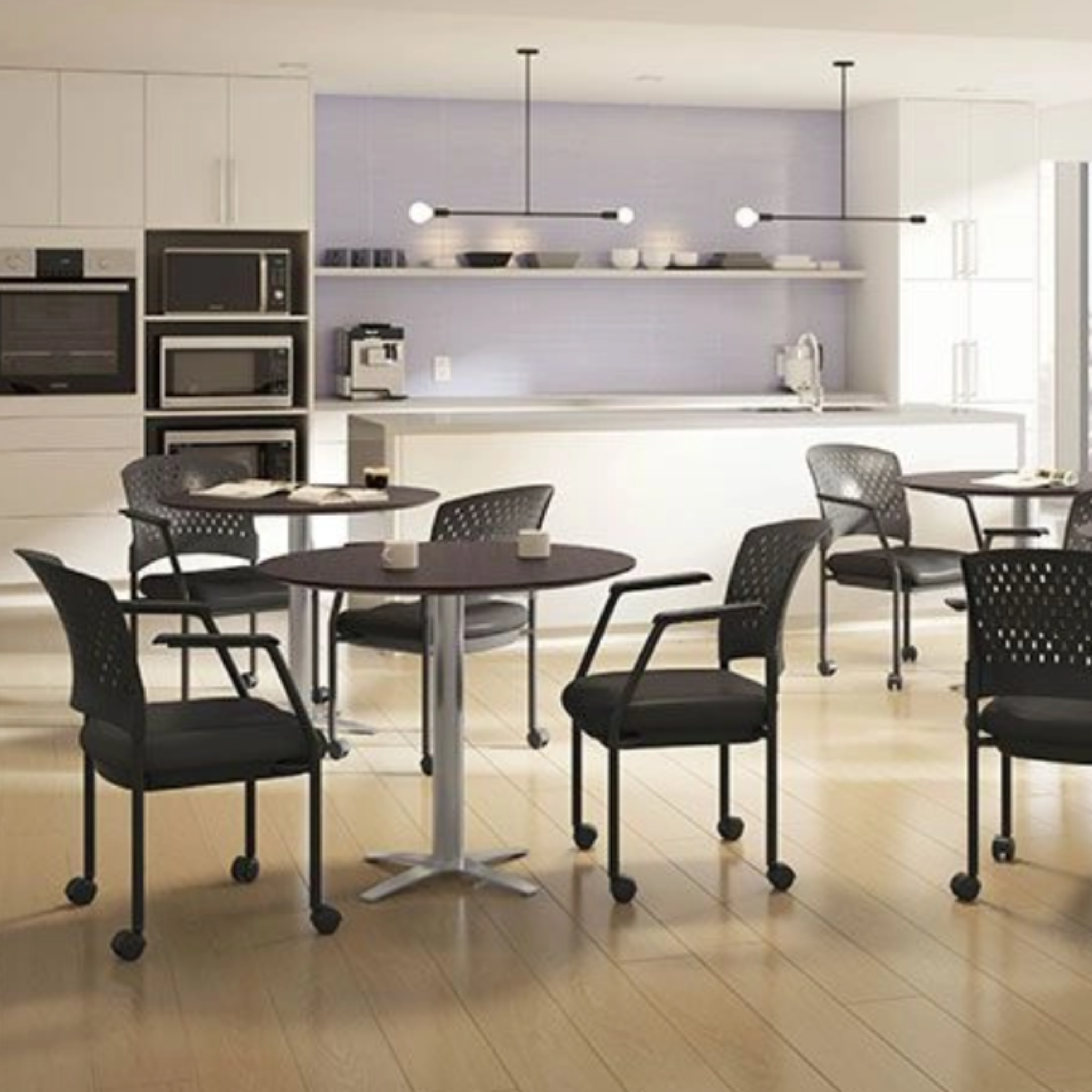 Arc Heavy Duty Stacking Guest Chair with Arms