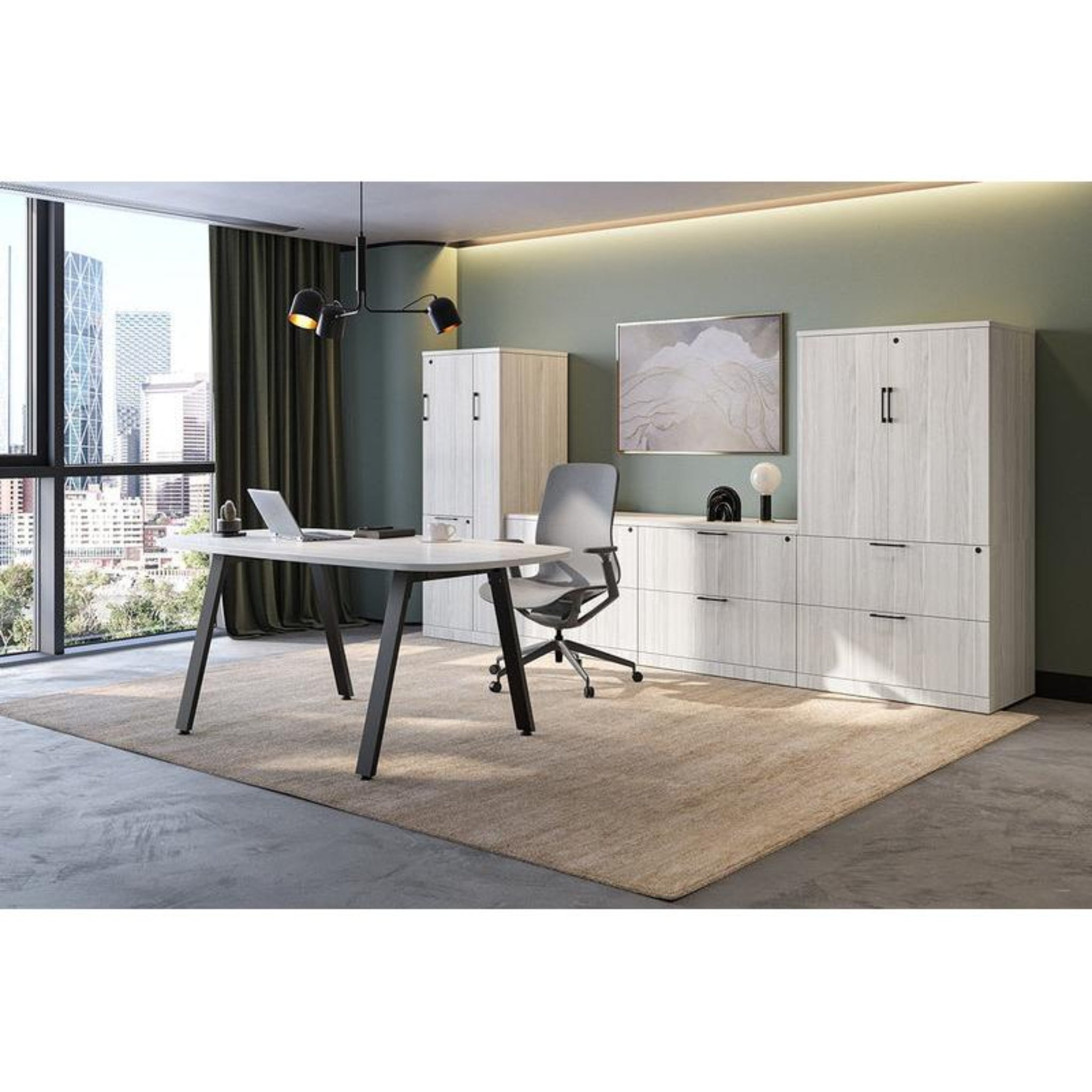 Arena Conference Table Black