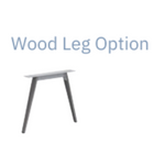 Arena Conference Table Wood Legs