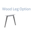 Arena Conference Table Wood Legs