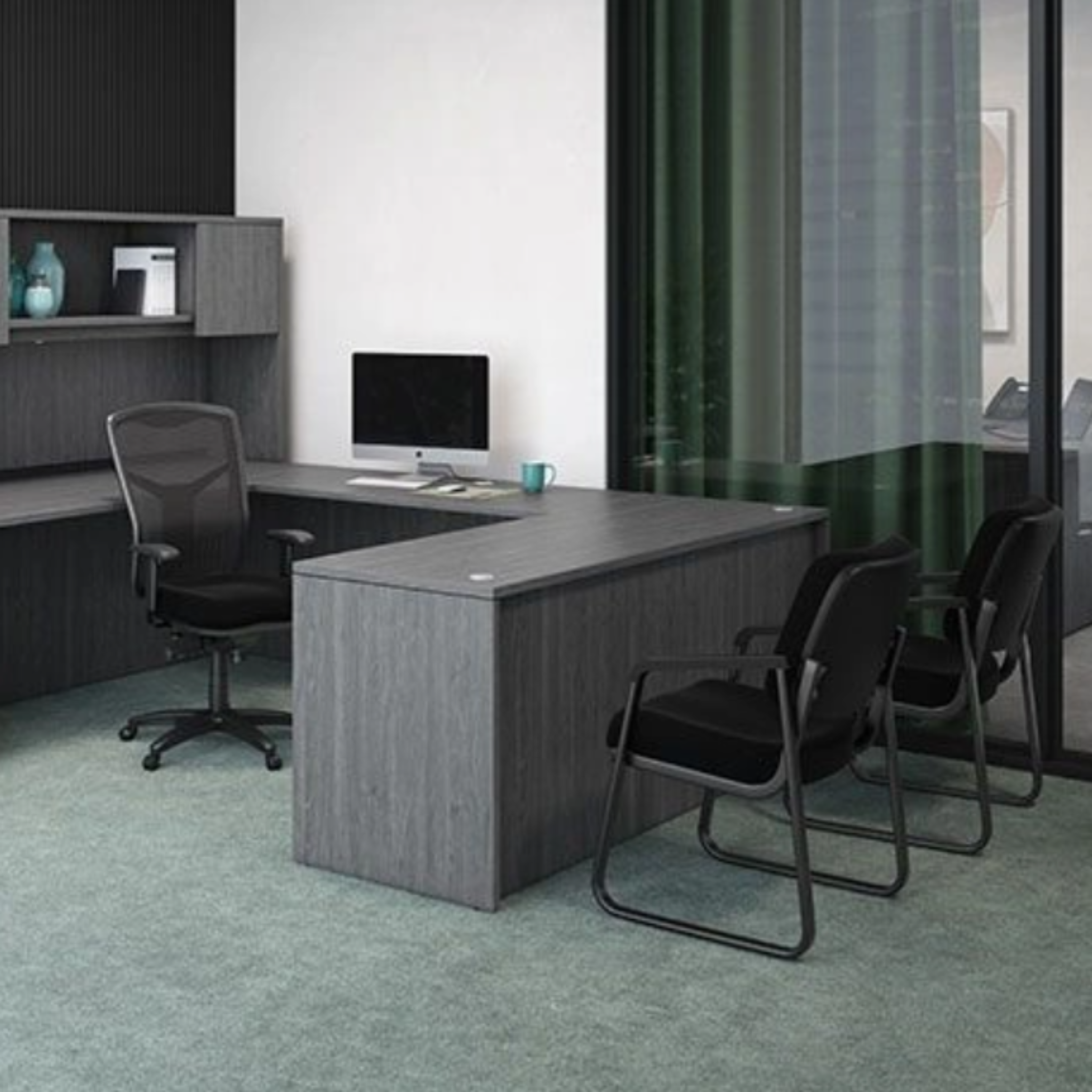 Ashton Guest Chair with Sled Base