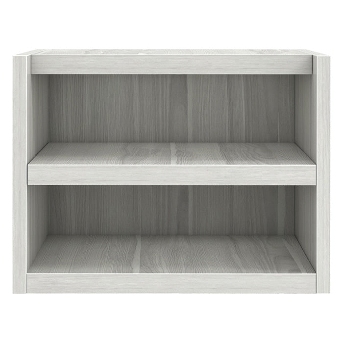 Deluxe Pedestal Box-Box-File with Open Shelving