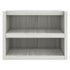Deluxe Pedestal Box-Box-File with Open Shelving