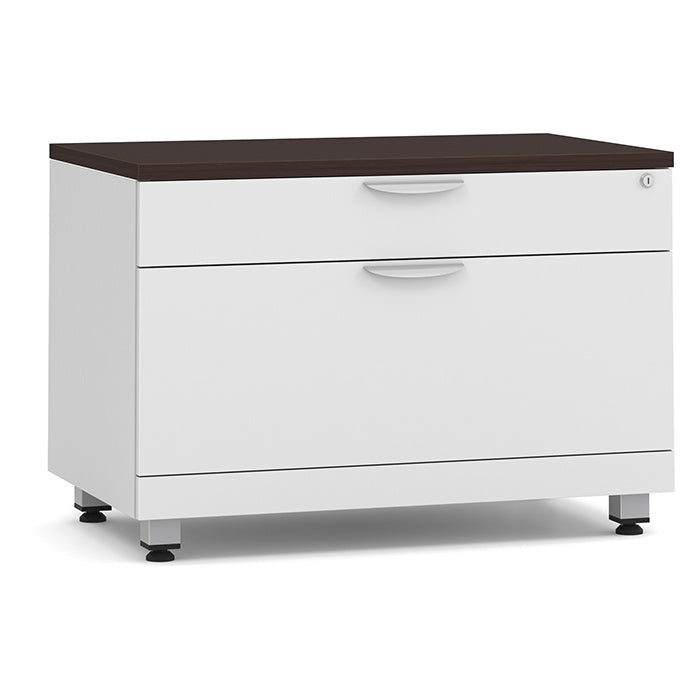 Elements Series Laminate 2-Drawer Storage Cabinet