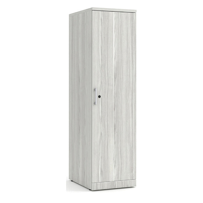 Slim Storage Cabinet with Glass Door