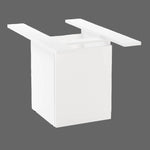 Square Top Cube Base Conference Table
