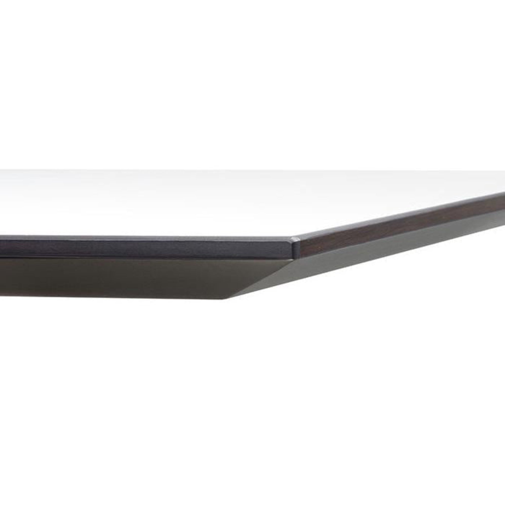 Beveled Edge Rectangular Tabletop Espresso